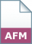 Adobe Font Metrics File