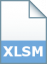 Excel Open XML Macro-Enabled Spreadsheet File